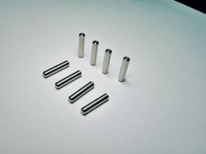 دبابيس وتد صلبة من الفولاذ المقاوم للصدأ ، أعمدة أسطوانية ، تشطيب ساطع بقطر 3 رؤوس من 20 رأساً - Product Image 5