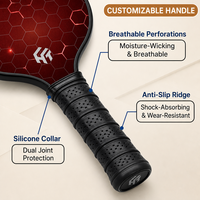 Raquette de pickleball légère Quick Swing, composite, pour adultes débutants, personnalisable