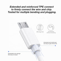 Cable Micro USB HNT al por Mayor de 1M, 3A, Carga Rápida, Transferencia de Datos de Alta Velocidad para Teléfonos Inteligentes Android