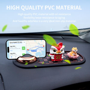 Baviss แผ่นแผงหน้าปัดรถ OEM แบบไม่ลื่นออกแบบเองได้พื้นผิวพีวีซีอุปกรณ์เสริมภายในรถที่วางโทรศัพท์ที่ยึดสำหรับจอดรถ - Product Image 5