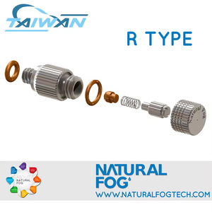 Self-Cleaning Stainless Steel Nozzle for Mushroom Cultivation & Mycelium Growth Chamber - Product Image 3