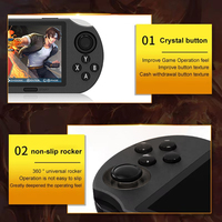 Console de jeu portable Sf3000 avec système d'exploitation Android, écran de 4,5 pouces, batterie de 3000 mAh, prise en charge OTG, manette de jeu, vidéo, musique, portable, Noël