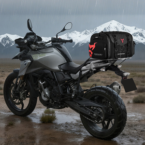 กระเป๋าเดินทางมอเตอร์ไซค์กันน้ำ MOTOCENTRIC รุ่นใหม่ 45 ลิตร, กระเป๋าเก็บของอเนกประสงค์สำหรับทัวร์สั้นติดเบาะหลัง - Product Image 2