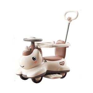 Voiture électrique pour enfants, trotteur à bascule en plastique pour bébés de 1 à 3 ans, jouet sur lequel on peut s'asseoir, rechargeable - Product Image 1