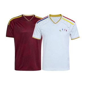 Camiseta de Fútbol al por Mayor Estilo <span class=keywords><strong>Venezuela</strong></span> 26 27, Camiseta de la Selección Nacional para Hombre, Versión Tailandesa - Product Image 1
