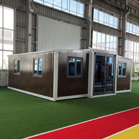 Venta al por mayor de lujo de 3 dormitorios casa móvil prefabricada CASA DE ACERO modular contenedor plegable con baño completo para uso en apartamentos