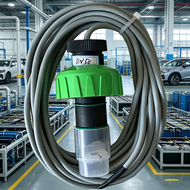 CE Fully Automatic Paddle Wheel Flow Sensor Suitable for Both Large and Mini Fluid Real Time Flow Measurement