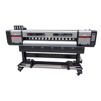 Plotter de inyección de tinta para exteriores de gran formato Lansong, 6 pies, 1,3 m, 1,6 M, 1,8 m, impresora eco-solvente para vinilo, pegatina para coche, pancarta publicitaria