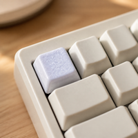 Clavier mécanique à profil Cherry avec touches en céramique blanches glacées DIY ESC, prix d'usine
