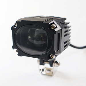 Luz de advertencia LED de aluminio IP65 para montaje en pared, sin reflejos, luz continua, alimentación externa, luz de seguridad para el tráfico - Product Image 1