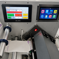 Machine de scellage de cartons intelligente avec imprimante d'étiquettes d'expédition automatique pour l'automatisation des entrepôts
