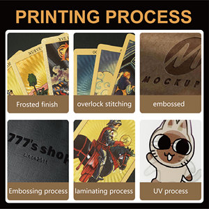 <span class=keywords><strong>Jeu</strong></span> de cartes de tarot imperméables en feuille d'or rose, 78 cartes en PET durables, tarot Waite pour la divination et les jeux de société - Product Image 4