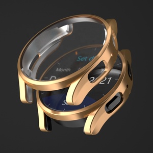 ป้องกันหน้าจอฝาครอบเต็มรูปแบบชุบ TPU เชลล์กรณีป้องกันสำหรับ <span class=keywords><strong>Samsung</strong></span> <span class=keywords><strong>Galaxy</strong></span> <span class=keywords><strong>Watch5</strong></span> <span class=keywords><strong>Smartwatch</strong></span> - Product Image 6