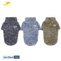 Pull en velours de coton doux et épais pour chien, vêtements chauds pour animaux de compagnie, veste d'hiver confortable pour chiens de petite et moyenne taille