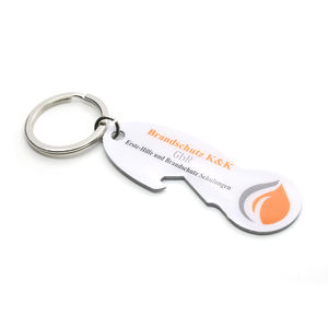 Porte-clés de déverrouillage de panier d'achat portable Porte-clés de <span class=keywords><strong>caddie</strong></span> d'épicerie de supermarché d'Europe - Product Image 4