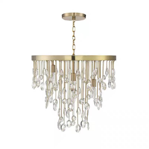 Personnalité créative moderne simplicité salle à manger salon éclairage rond décoratif cristal <span class=keywords><strong>moins</strong></span> <span class=keywords><strong>cher</strong></span> <span class=keywords><strong>lustre</strong></span> - Product Image 2