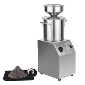 Süper gıda sınıfı susam fındık tereyağı fıstık taşlama sos makinesi şeker yağ malzeme toz makinesi