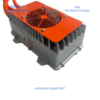 Chargeur embarqué OBC DCDC 2KW 3.3KW 6.6KW pour batterie lithium-ion de voiturette de golf