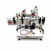Machine d'étiquetage automatique autocollante pour bouteilles rondes, pour les boissons, les aliments et les produits chimiques quotidiens