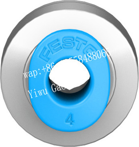 Conector Recto de Empuje Rápido FESTOs QSM-G1/8-4 186264 Original para Sistemas de Aire Comprimido de Automatización Industrial - Product Image 4