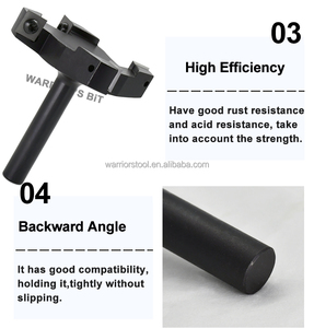 Warrior's <strong>Bit</strong> Carbide Insert Slab Leveler Milling Cutter <strong>Wood</strong> <strong>Bit</strong> Woodworking Tool CNC Spoilboard Surfacing Router <strong>Bit</strong> - Product Image 6