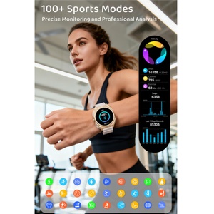 Reloj Inteligente GT99 para Mujer, Superventas, con Auriculares, Monitor <span class=keywords><strong>de</strong></span> Ritmo Cardíaco y Sueño, Set 2 en 1, Múltiples Modos Deportivos, Notificaciones <span class=keywords><strong>de</strong></span> Mensajes - Product Image 6