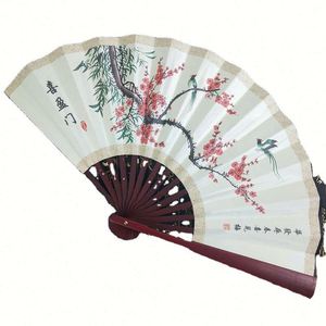 Nuevo Diseño Personalizado de Abanico Plegable de Bambú Estilo Chino para Hombre, Decorativo - Product Image 1