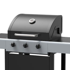 Poêle moderne en acier inoxydable, 3 brûleurs, pour jardin de haute qualité, Villa de fête, <span class=keywords><strong>Barbecue</strong></span> BBQ, poêle de <span class=keywords><strong>Grill</strong></span>, offre spéciale - Product Image 2