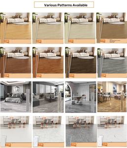 Carreaux de sol SPC imperméables et ignifuges, carreaux de sol, carreaux de sol sans joint, imperméables, antidérapants, en céramique - Product Image 6