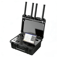 Detector de Drones de Largo Alcance (10 km) con Detección Inductiva por RF, Detector de Contramedidas para Drones PL1-B Pro, Localizador de Drones Tipo Caja, Búsqueda de Señales, Seguridad