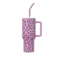 Gobelet isotherme de 40 oz en acier inoxydable à double paroi, vierge pour sublimation, pour impression par transfert thermique et artisanat