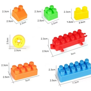 Juego de Bloques de Construcción de Piezas Grandes, Rompecabezas Educativo para Niños, Juguete de Ensamblaje para Jardín de Infancia, Plástico - Product Image 5