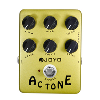 Pédale de surdrive pour guitare JOYO JF-13 AC TONE, simulation d'un amplificateur à tubes AC-30, son classique du rock britannique pour guitaristes