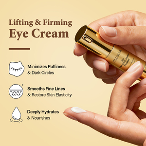 Crème Contour des Yeux Anti-Âge Coréenne 8D au Collagène PLLA Effet Lifting Éclat 15ml – Marque Blanche – Contre les Rides et les Cernes - Product Image 3