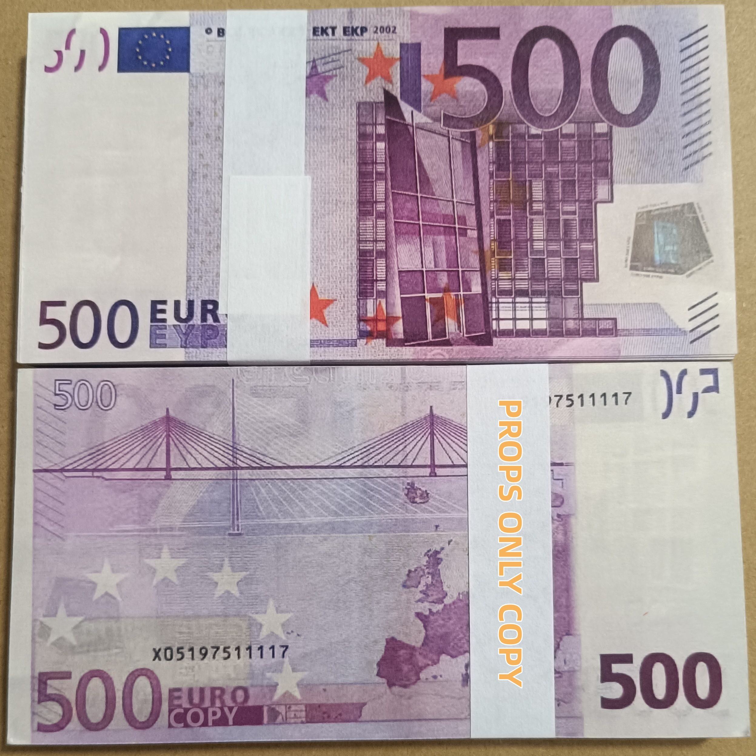 500 EURO PURPLE 100 PIECES