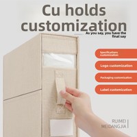 Boîte de rangement pour draps de lit et vêtements, anti-poussière, pliable, empilable, moderne, minimaliste, organisateur de placard de chambre à coucher, lot de quatre pièces
