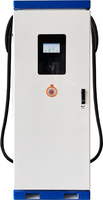 Solution EV Robuste 300kW Double Pistolet Chargeur Rapide DC pour Véhicules Électriques CCS2 Large Plage de Tension de Sortie 200 à 1000V Borne de Recharge au Sol