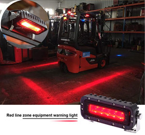 Luz LED de Alta Visibilidad para Peatones, Ilumina el Área de Peligro, Zona Roja, Luces de Línea Roja - Product Image 5