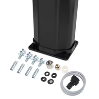 Chauffe-eau solaire de piscine 38L NOIR Nouveau design Prix compétitifs Haute qualité Populaire pour piscine et jardin