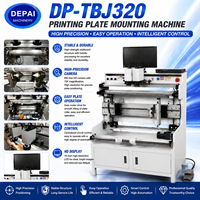 Machine de montage de plaques flexographiques pour l'impression flexo
