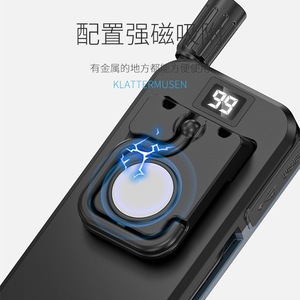 ไฟ LED ทำงานรูปฉลามยิ้ม 2000mAh ชาร์จซ้ำได้ พร้อมท่อปรับงอได้และตะขอแม่เหล็ก สำหรับตั้งแคมป์กลางแจ้ง - Product Image 4