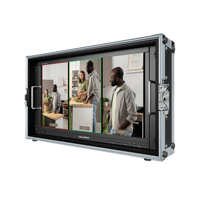 Lilliput 21.5 pouces Triple Portrait caméra moniteur de terrain double 3G-SDI double pour entrée HDMI Quad Split Multiview moniteur vidéo court