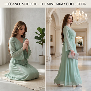 Chiffon Rhinestone Muslim <b>Dress</b> <b>for</b> <b>Eid</b> Women <b>Long</b> Sleeve Maxi Festive ODM Collection - Product Image 5