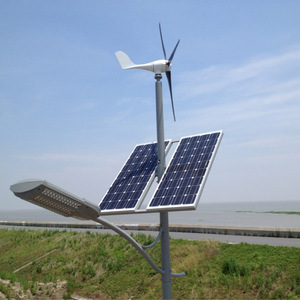 Solar Street <b>Light</b> With Wind And Solar Power Supply DC 24V <b>LED</b> For Outdoor Lighting Project Installation - Product Image 4