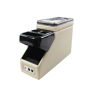 <span class=keywords><strong>Box</strong></span> Portaoggetti <span class=keywords><strong>per</strong></span> Bracciolo <span class=keywords><strong>Auto</strong></span> di Alta Qualità, Universale e Resistente, 18cm, <span class=keywords><strong>per</strong></span> Console Centrale di Camion Toyota Previa Voxy - Product Image 1