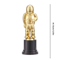 DEMO Trophy Factory Nouveau Design Moule Créatif Petit Trophée En Plastique avec Base Noire Ronde pour Logo Personnalisé Trophées Personnalisés