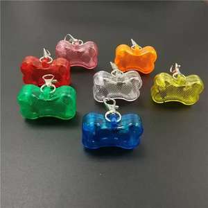 Etiqueta LED para Collar de perro, resistente al agua, forma de hueso, seguridad para mascotas, luces para caminar de noche, estilo deportivo para perros - Product Image 5