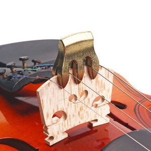 Haute Qualité En Métal Couleur Or De Bonne Qualité Accessoires Violon Violon Sourdine Pour Pratiquer En Utilisant - Product Image 6