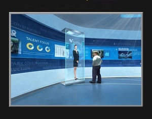 Phim chiếu holographic tự dính siêu trong suốt 85%, loại dán phía sau, dùng cho cửa kính và màn chiếu - Product Image 5