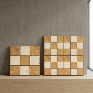 Dalles de parking en porcelaine numérique rustique effet pierre 16x16 pouces 12mm, robustes pour l'extérieur, jardin et balcon - Product Image 6